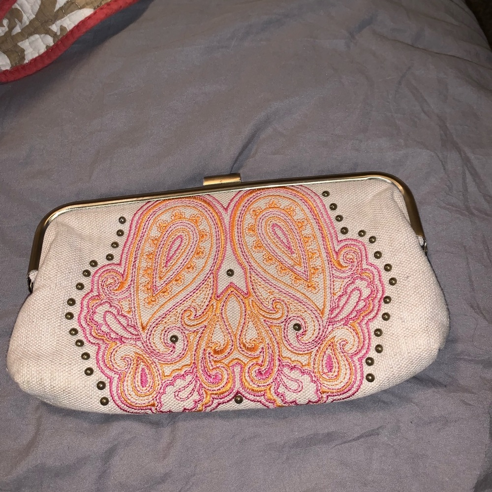 Jessica Simpson clutch handbag